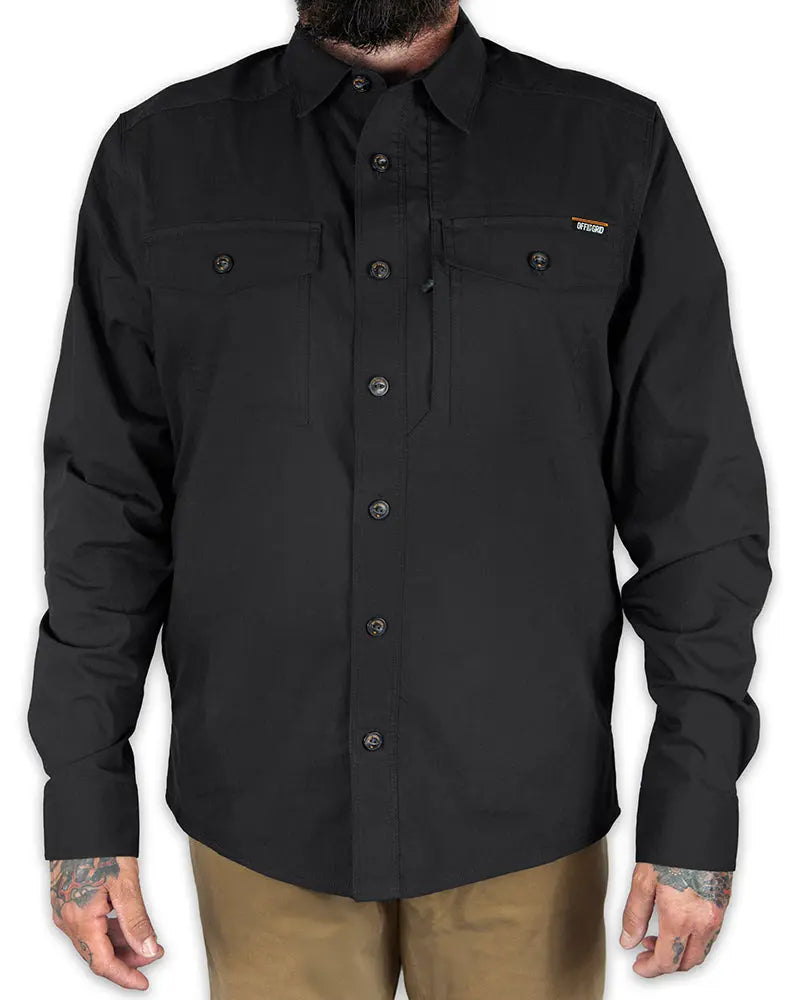 Echo Bravo LS Shirt - Vintage Black Off The Grid Surplus