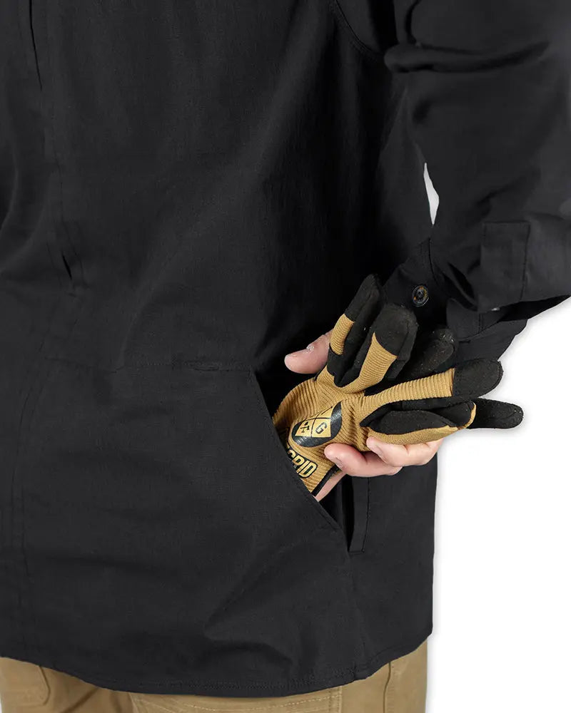 Echo Bravo LS Shirt - Vintage Black Off The Grid Surplus