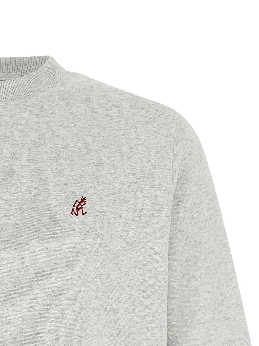 Gramicci One Point Cotton Crewneck Sweatshirt — Men's SS26 Gramicci