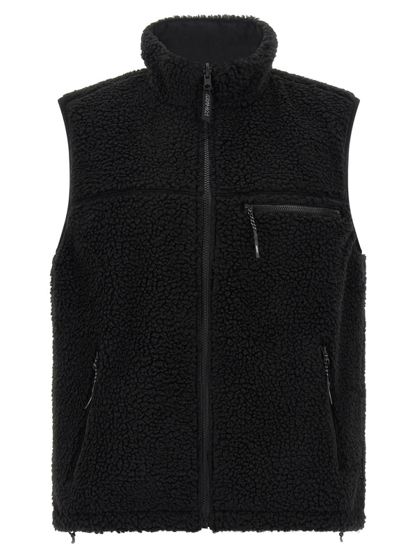 Gramicci Reversible Sherpa Fleece Vest — Men's SS26 Gramicci