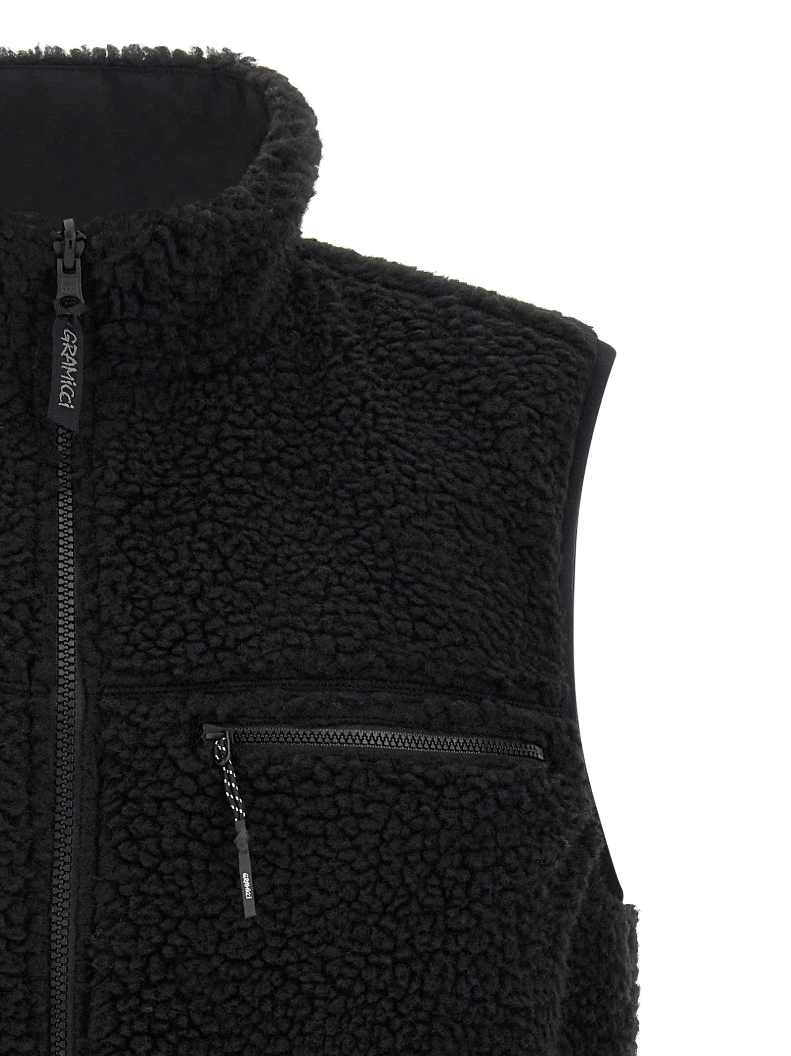 Gramicci Reversible Sherpa Fleece Vest — Men's SS26 Gramicci