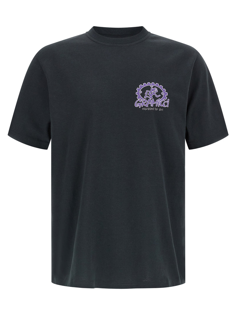 Gramicci Equipped For Dirt T-Shirt — Vintage Black Gramicci