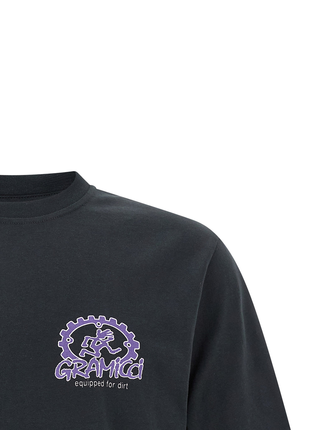 Gramicci Equipped For Dirt T-Shirt — Vintage Black Gramicci