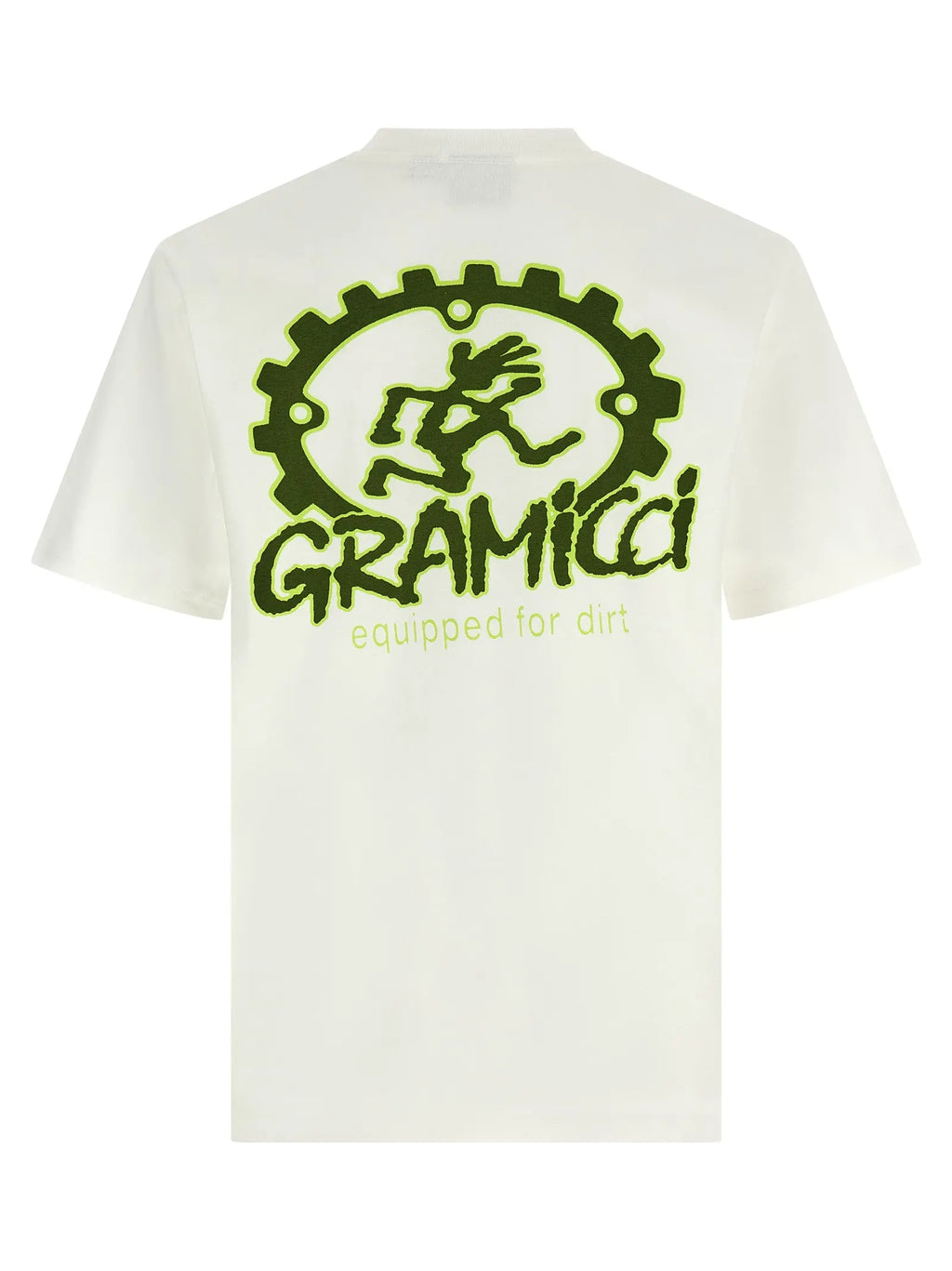 Gramicci Equipped For Dirt T-Shirt — White Gramicci