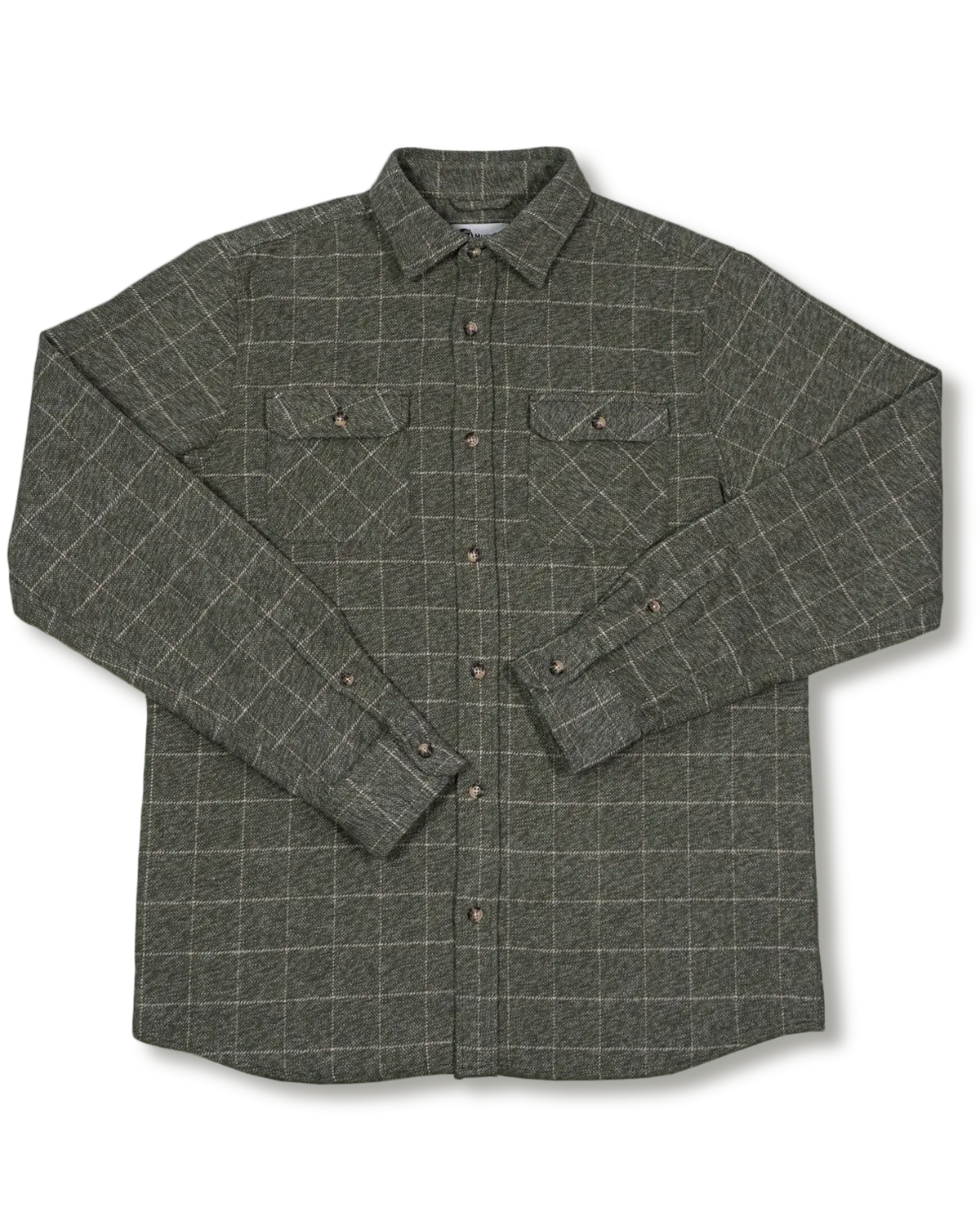 Grand Flannel, Moss Green MuskOx Flannels