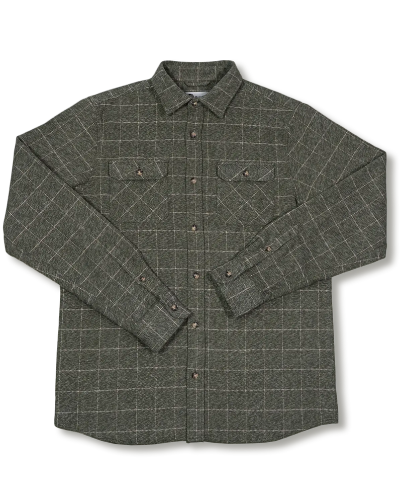 Grand Flannel, Moss Green MuskOx Flannels