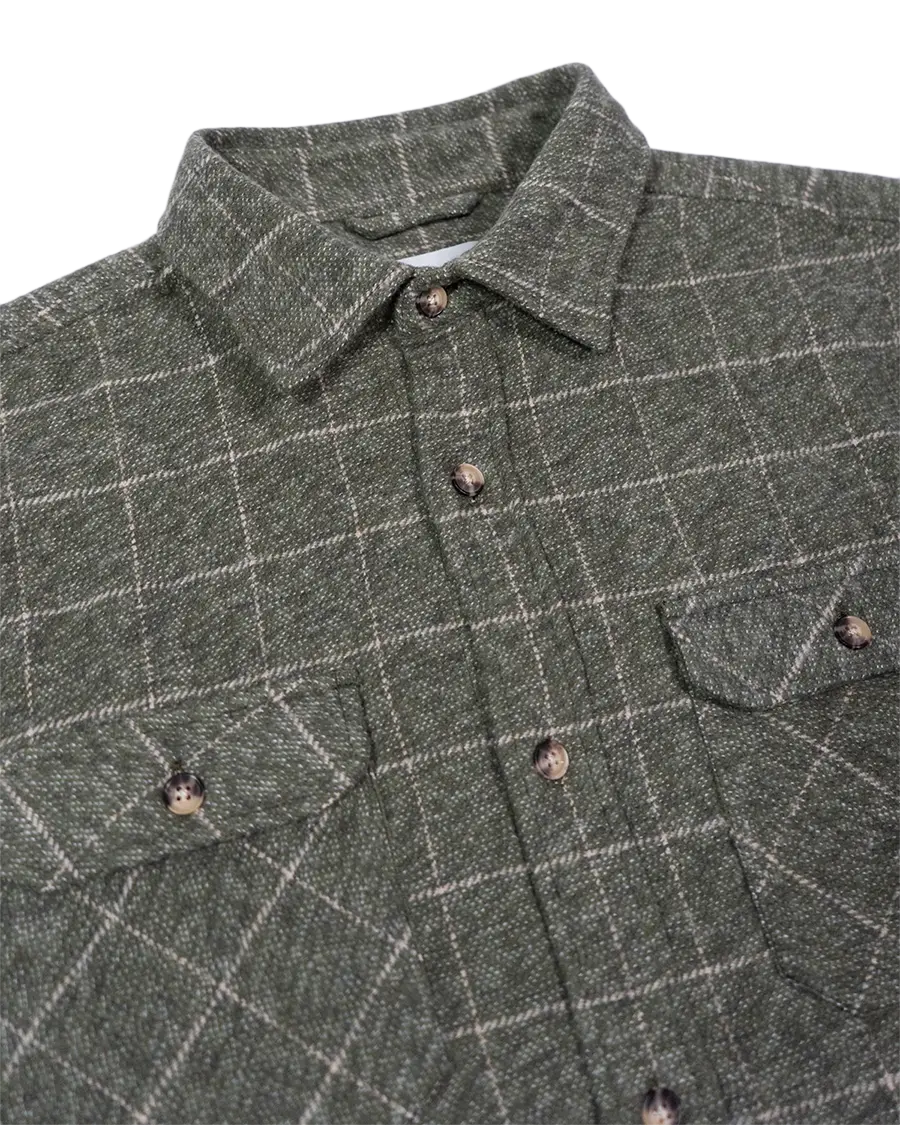 Grand Flannel, Moss Green MuskOx Flannels