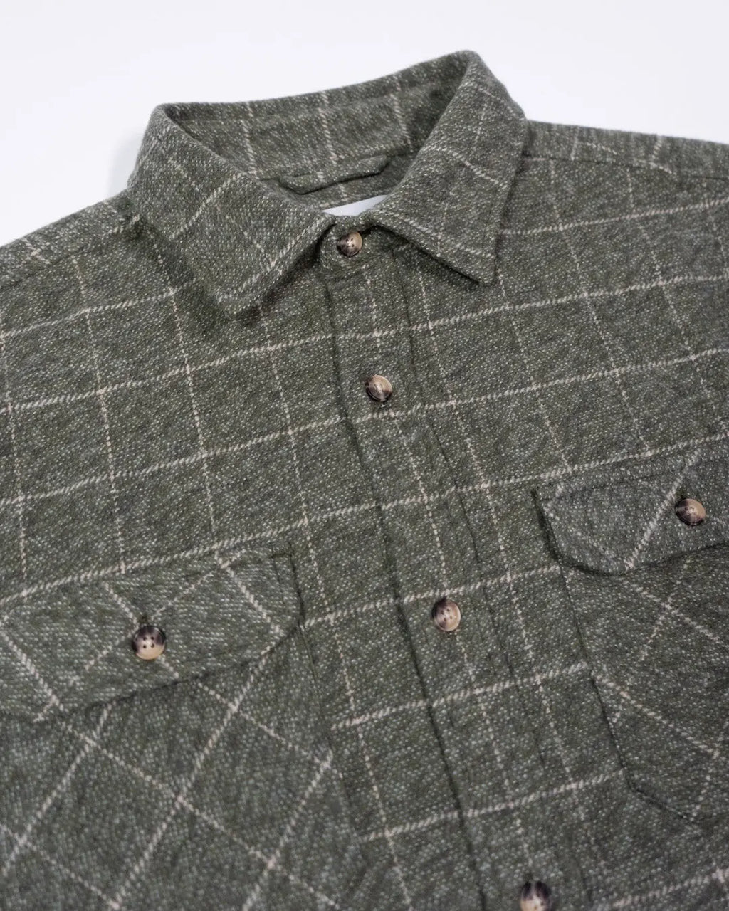 Grand Flannel, Moss Green MuskOx Flannels