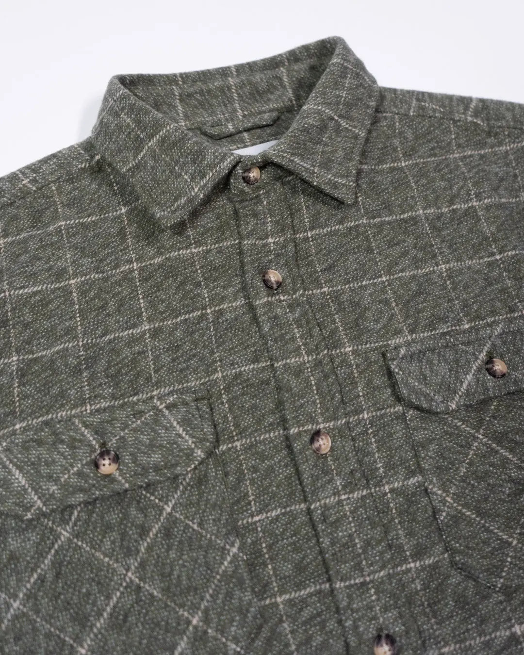 Grand Flannel, Moss Green MuskOx Flannels