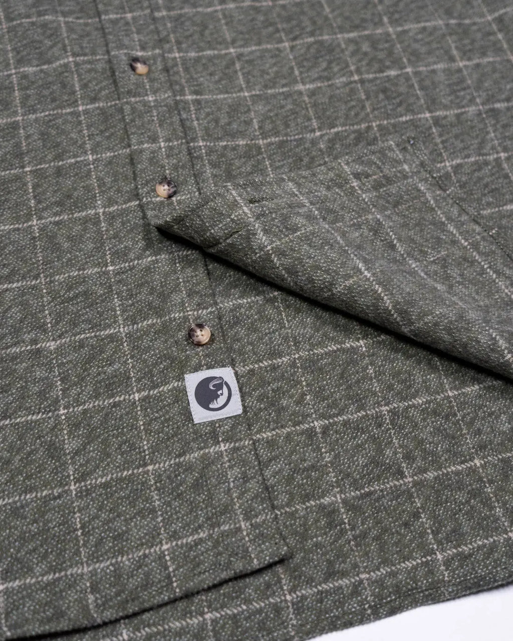 Grand Flannel, Moss Green MuskOx Flannels