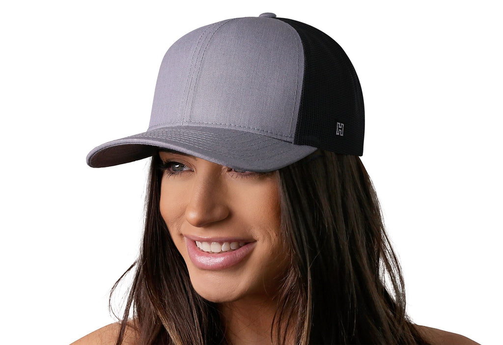 Blank Trucker Hat — Classic Snapback Haka Hat