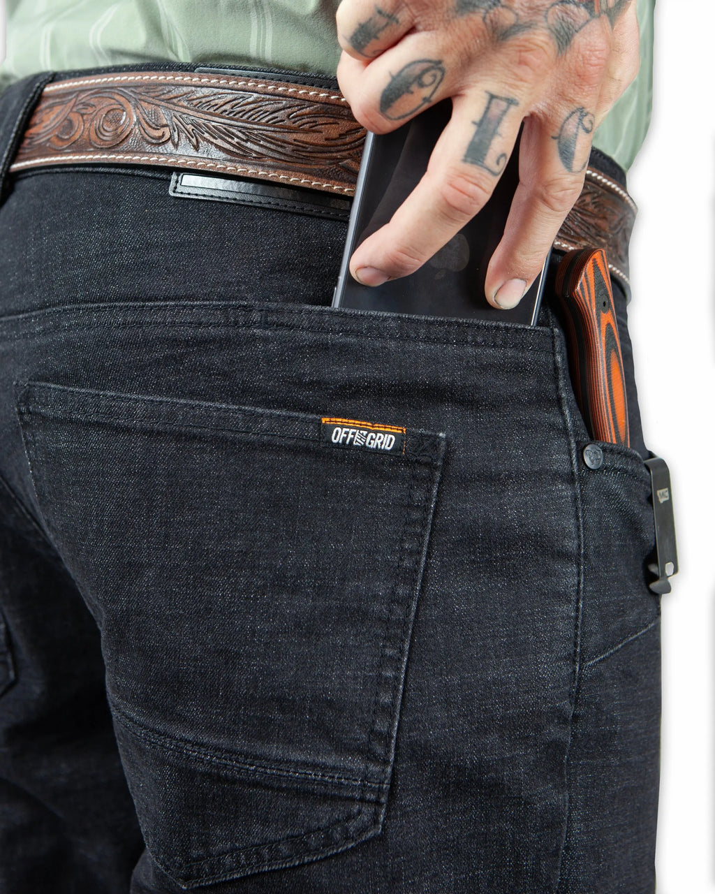 Hideout Denim Boot Cut – Black | Off The Grid Surplus Off The Grid Surplus