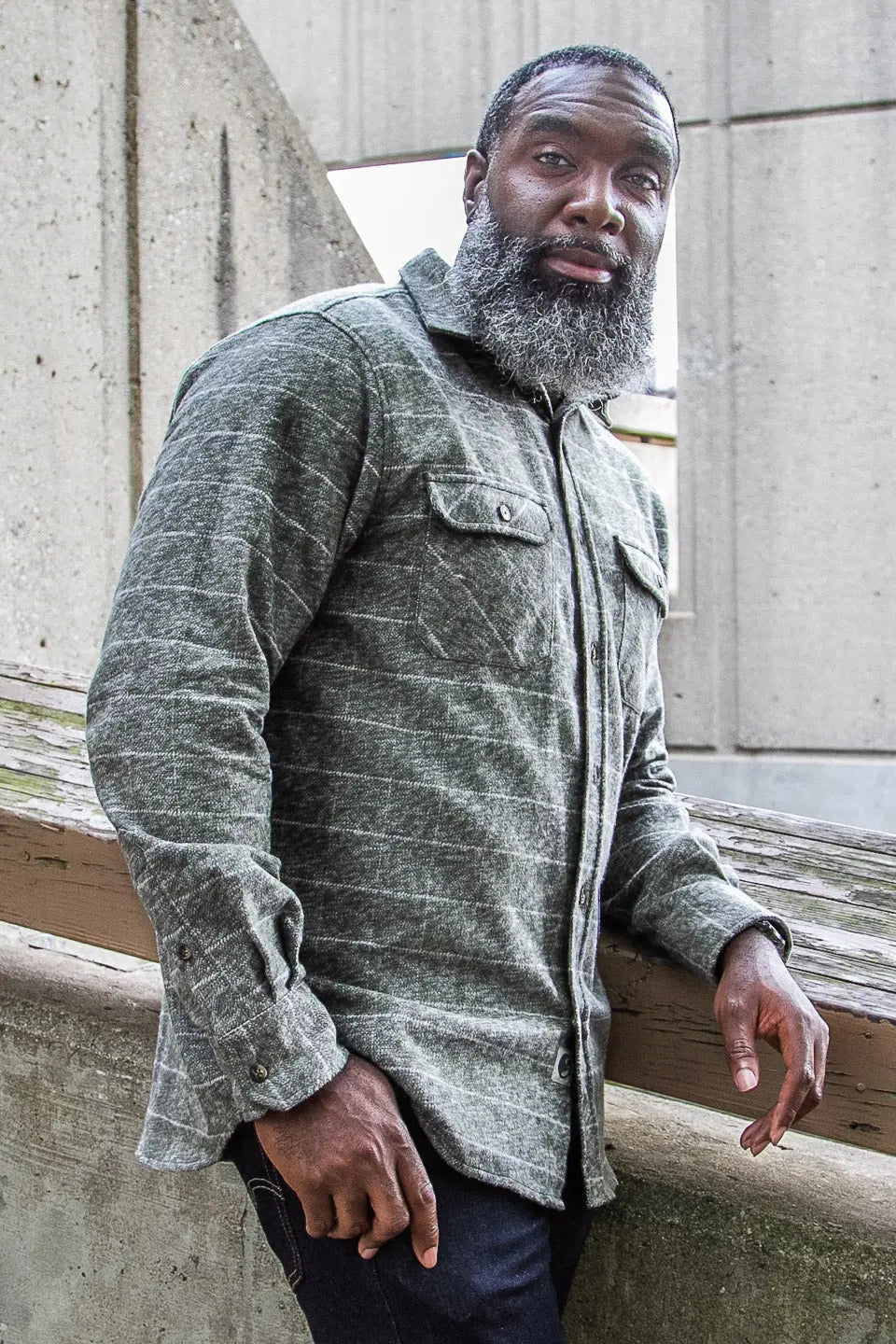 Grand Flannel, Moss Green MuskOx Flannels
