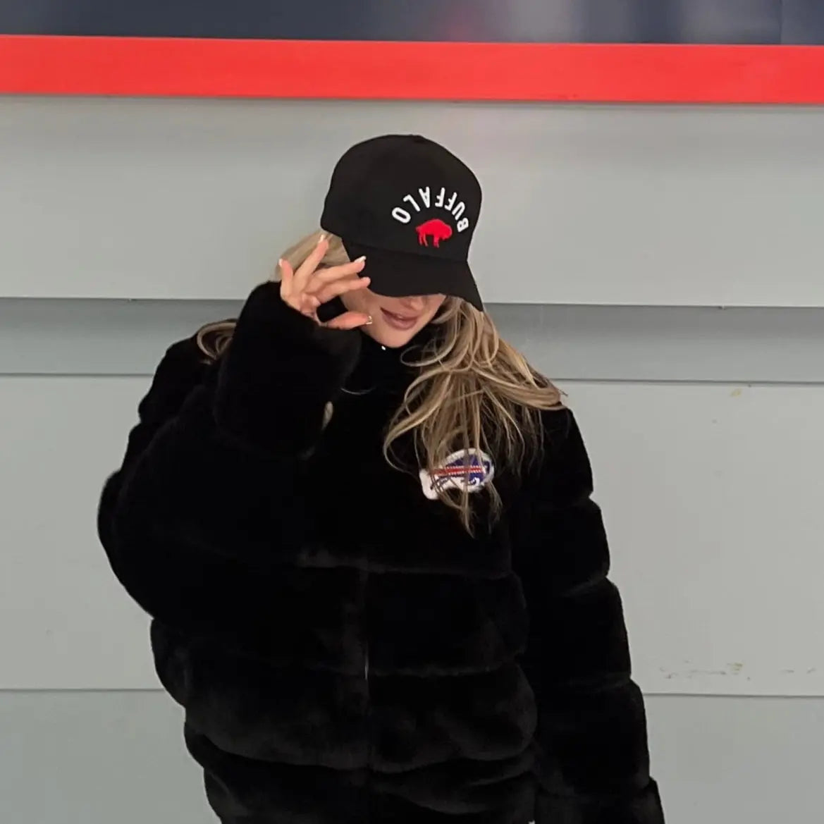 Buffalo Zubaz Flip Cap Albatross Attire
