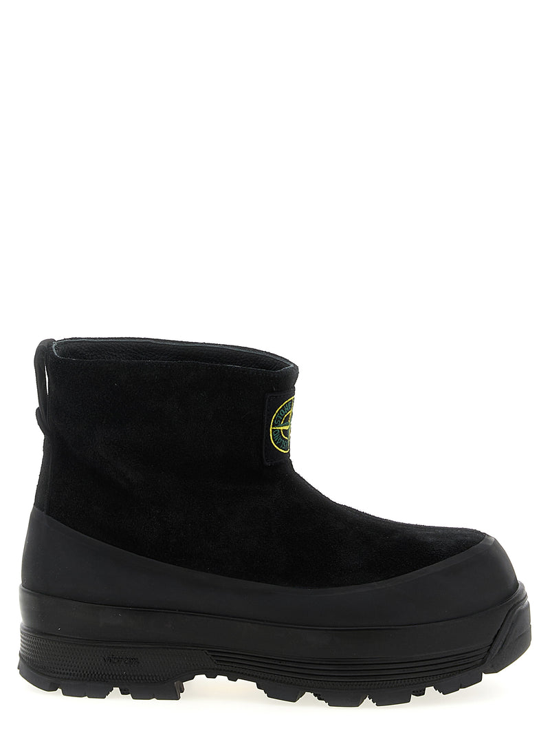 Stone Island Suede Ankle Boots Stone Island