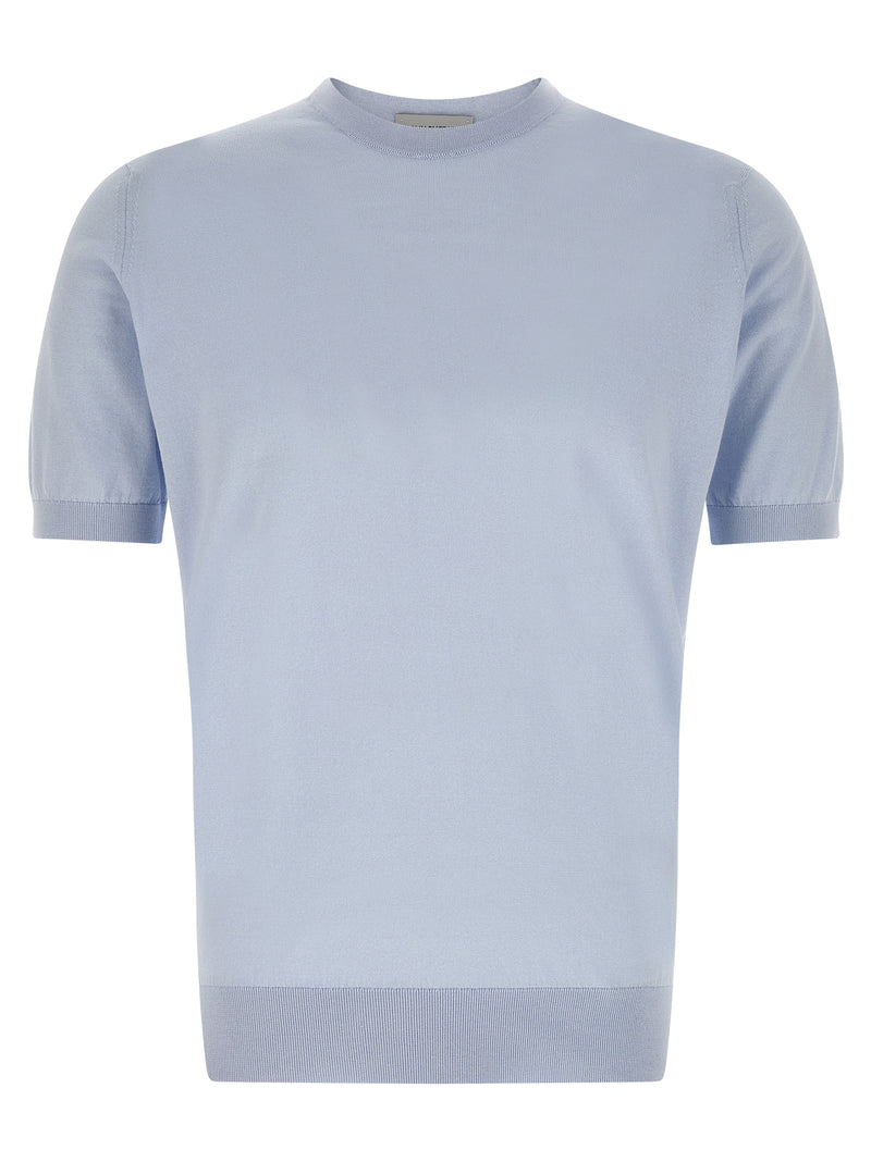 John Smedley Kempton Sea Island Cotton Crew Neck T-Shirt John Smedley