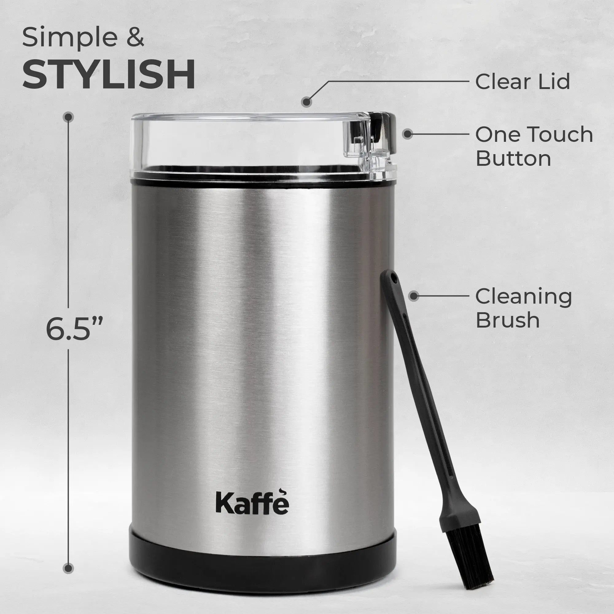 French Press Essentials Bundle, Stainless Steel Kaffe Products