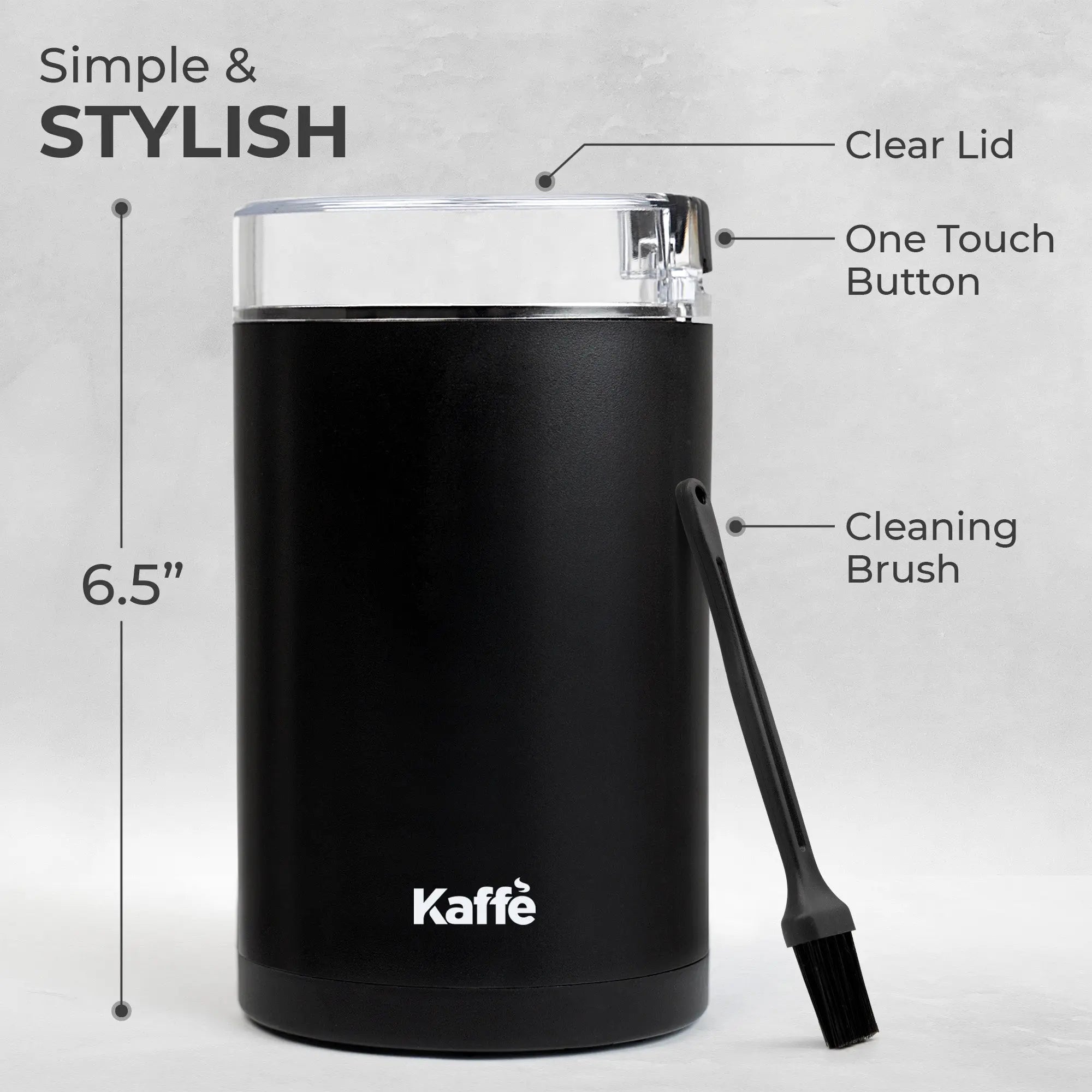 French Press Essentials Bundle, Black Kaffe Products