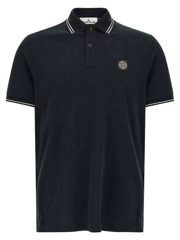 Stone Island 2200010 Organic Cotton Piqué Polo Shirt Stone Island