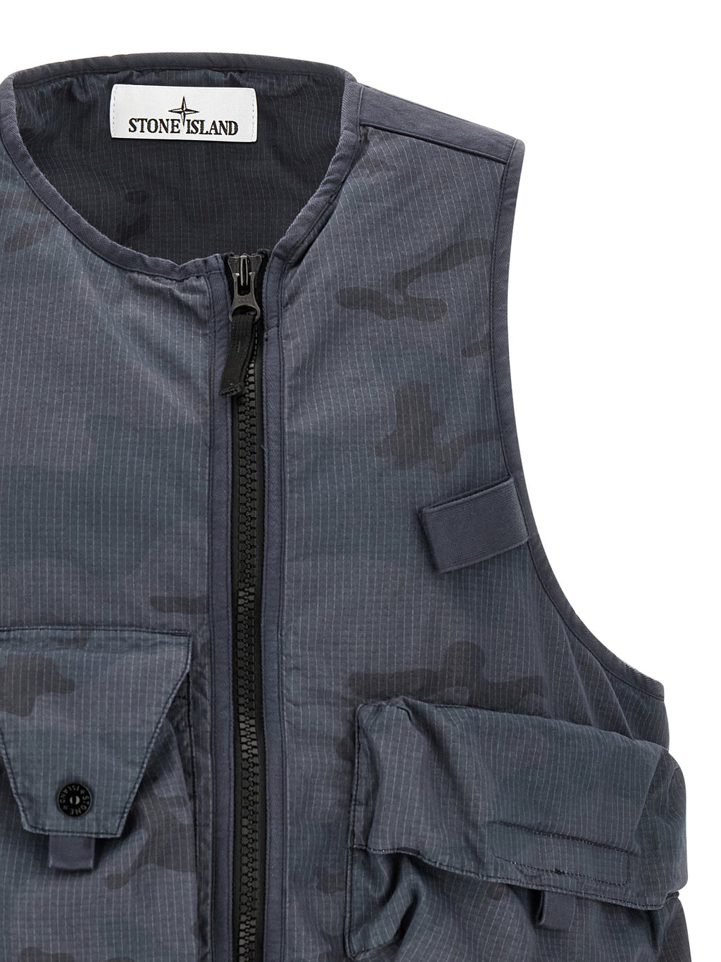 Stone Island Camouflage Utility Vest — SS26 Stone Island