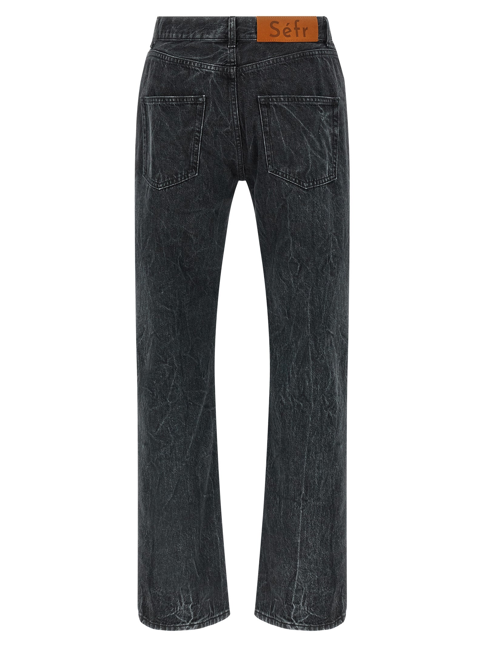 Séfr Classic Cut Jeans — Black Marble Séfr
