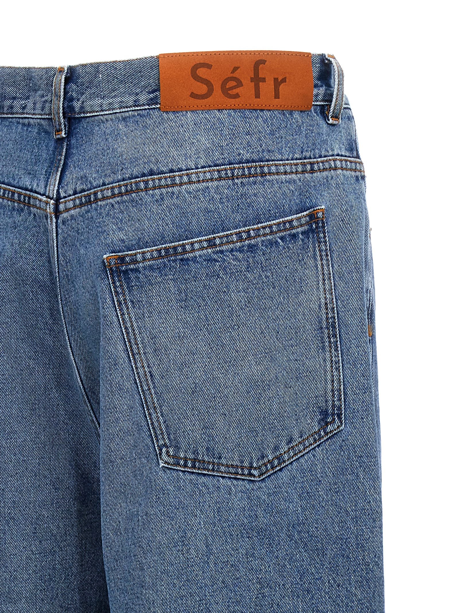 Séfr Disco Cut Jeans — Blue Séfr