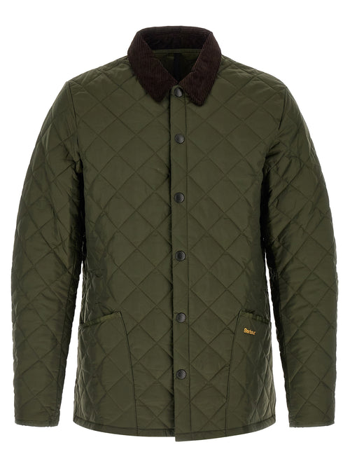Barbour Heritage Liddesdale Quilted Jacket — Olive Barbour