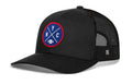 New York Trucker Hat  |  Black NYC X Football Snapback Haka Hat