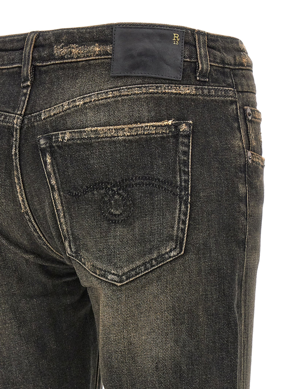 R13 Boy Straight Jeans R13