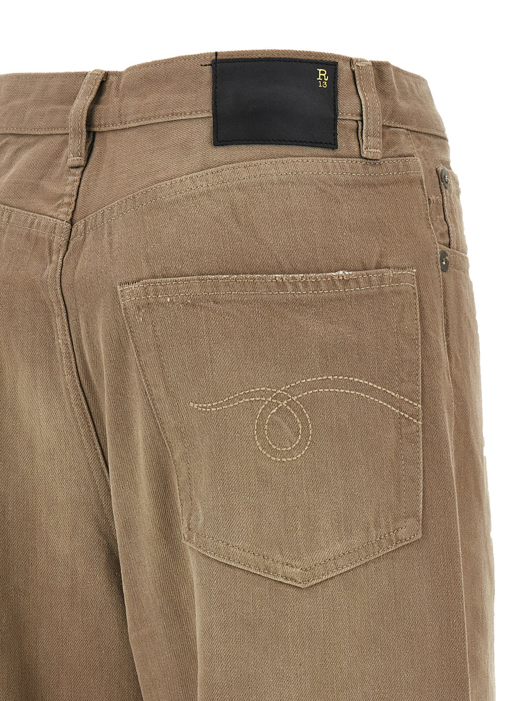 R13 Damon Pleated Jeans R13