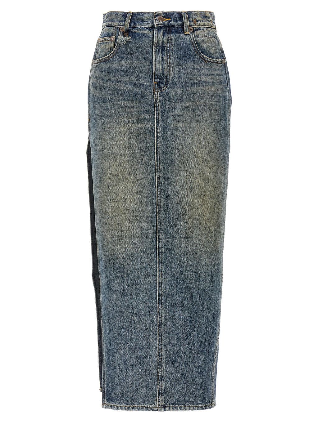 R13 Devon Side Slit Skirt R13