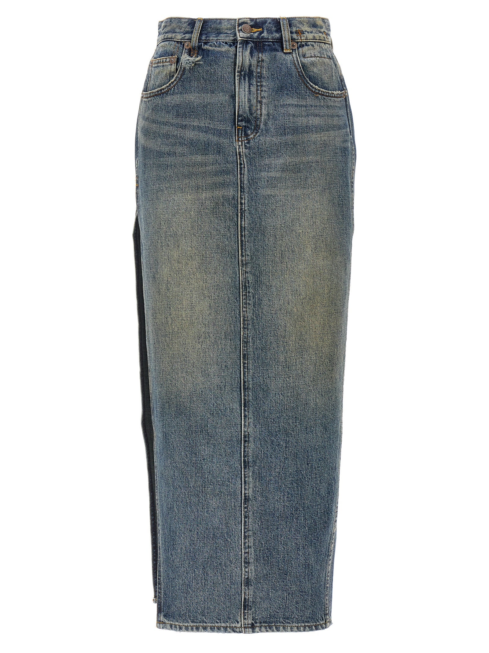 R13 Devon Side Slit Skirt R13