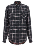 R13 R13 Fringed Hem Reversible Shirt R13
