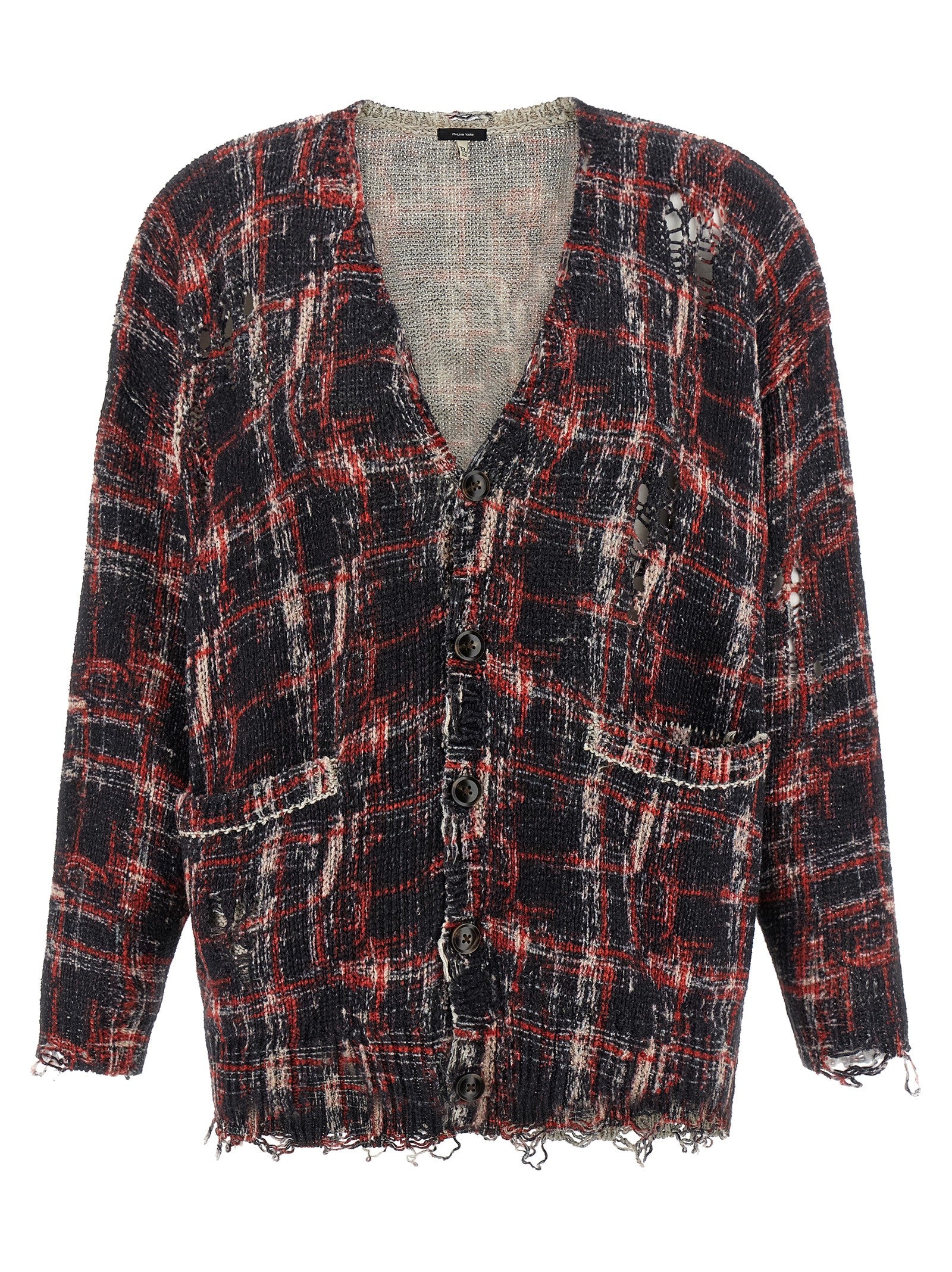 R13 R13 Torn Cardigan R13