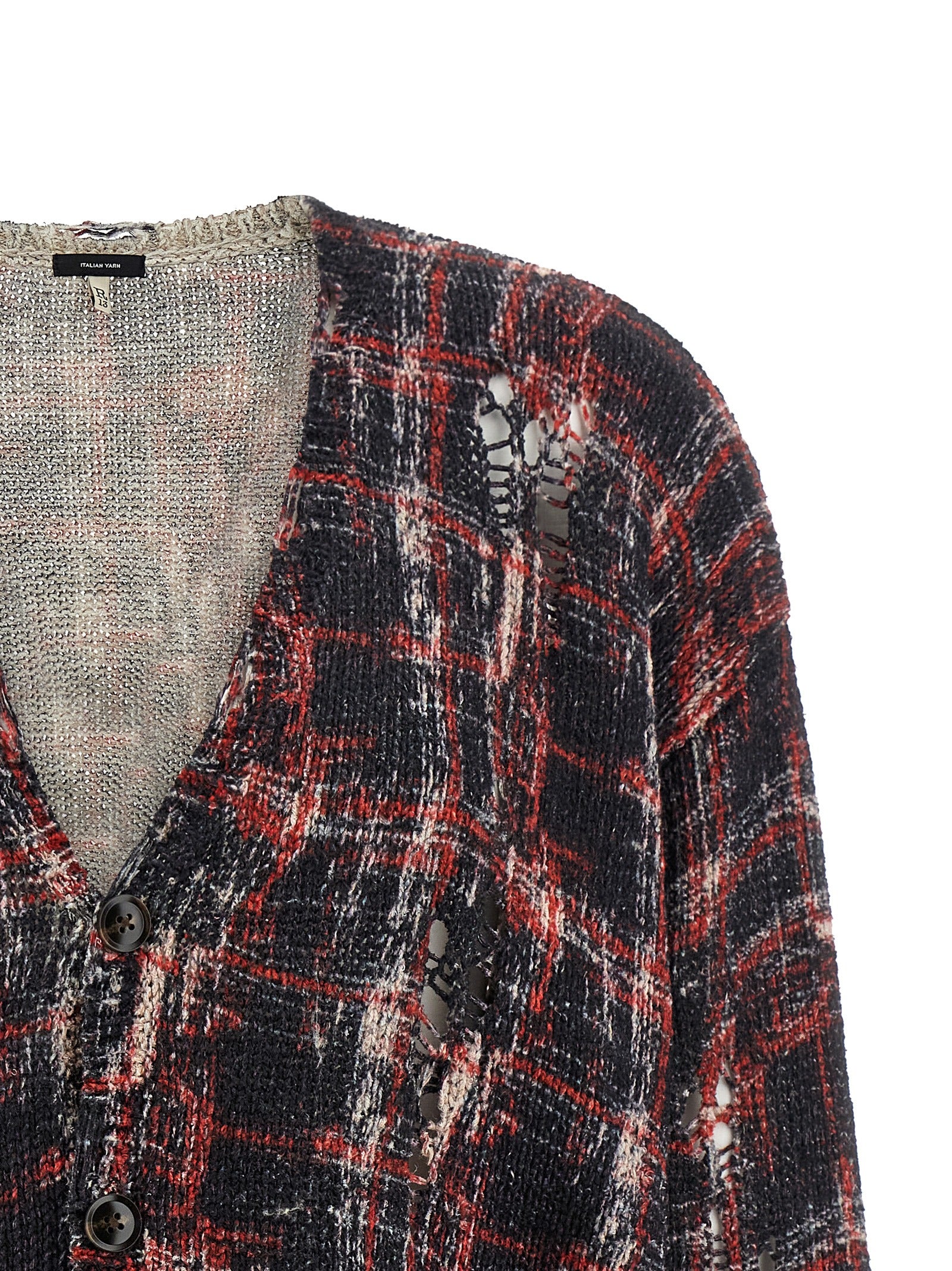 R13 R13 Torn Cardigan R13