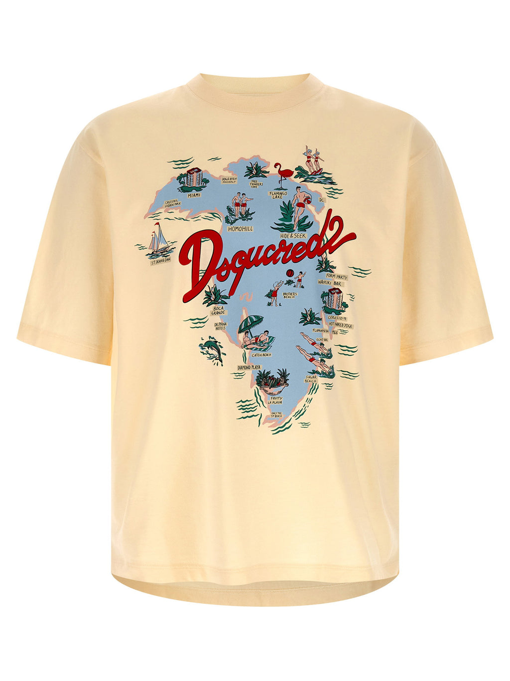 Dsquared2 Dsquared2 Printed T-shirt Dsquared2