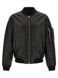 Dsquared2 Leather Bomber Jacket Dsquared2