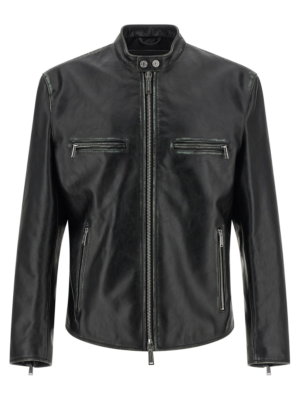 Dsquared2 Bad Boy Leather Biker Jacket Dsquared2