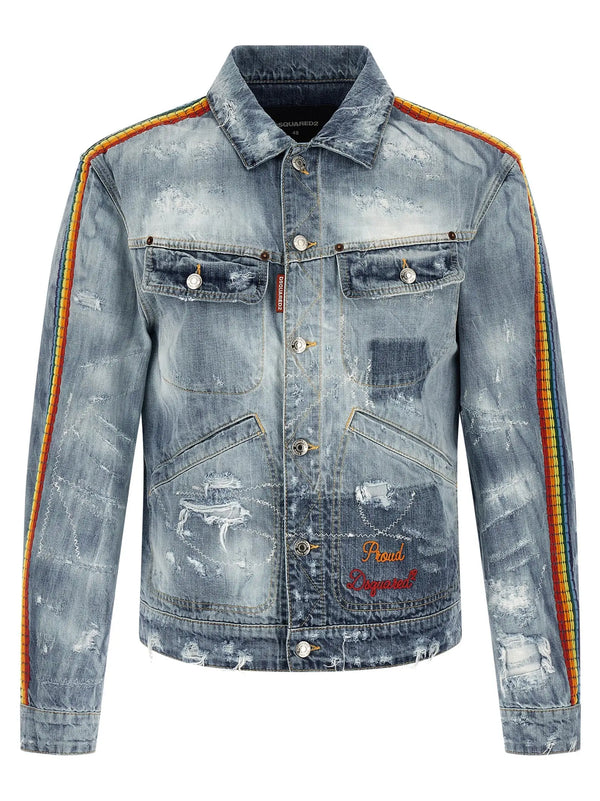 Dsquared2 Dsquared2 La Jean Denim Jacket Dsquared2