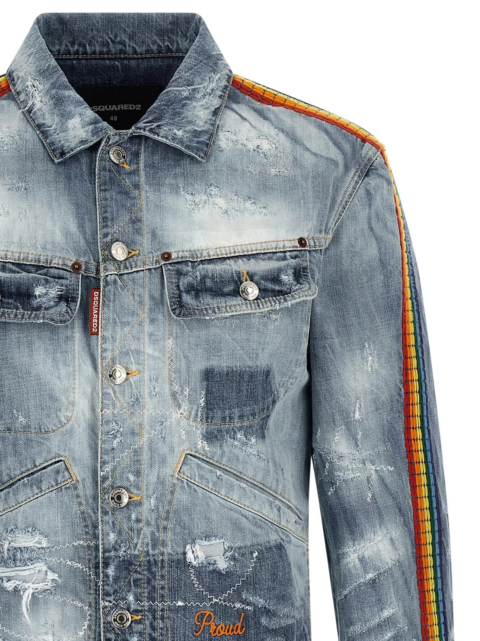 Dsquared2 Dsquared2 La Jean Denim Jacket Dsquared2