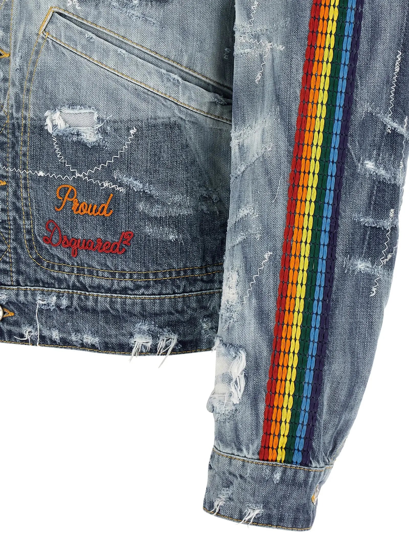Dsquared2 Dsquared2 La Jean Denim Jacket Dsquared2