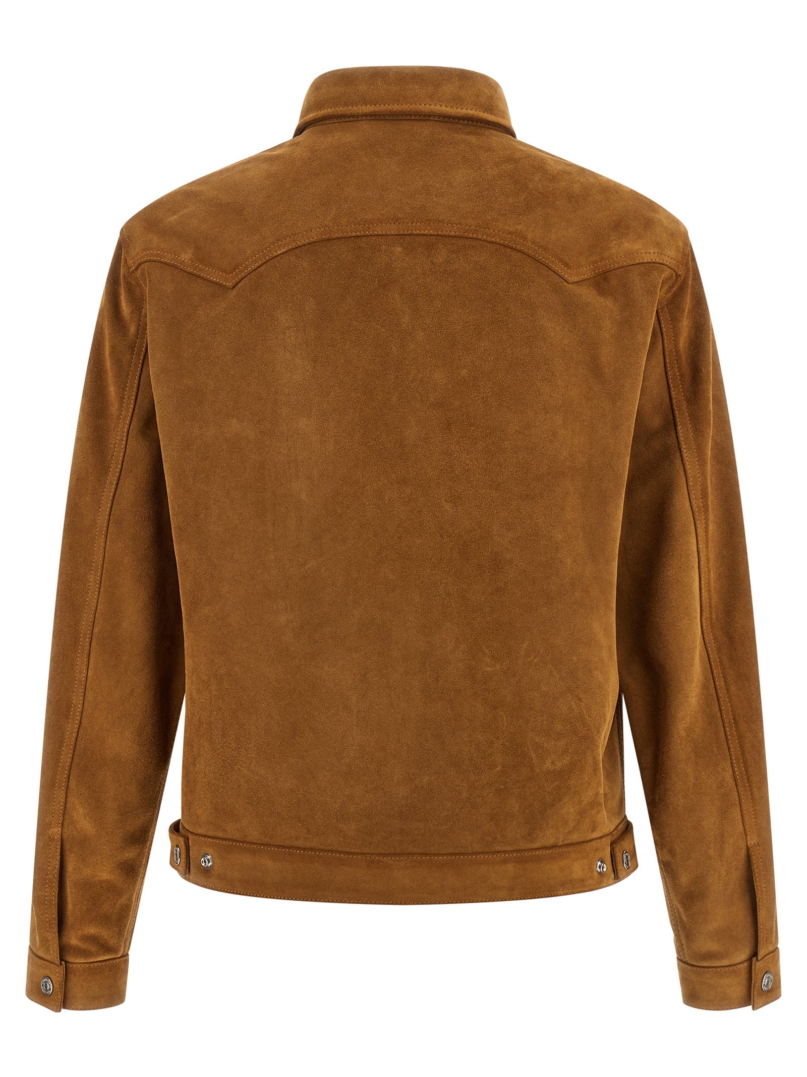 Dsquared2 Suede Boxy Shirt Jacket Dsquared2