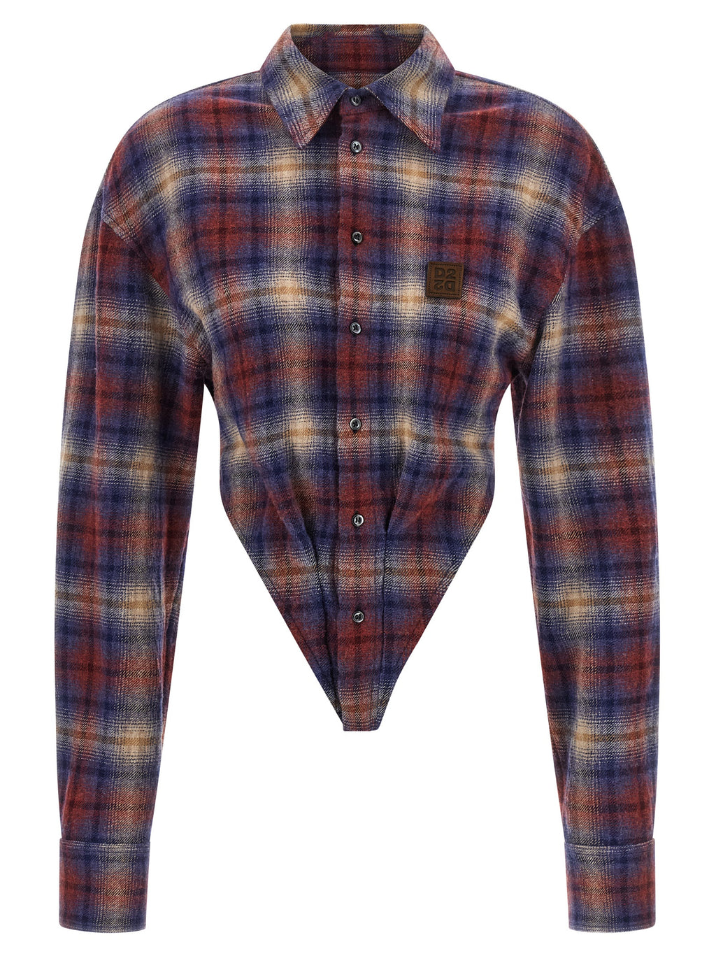 Dsquared2 Loop Check Wool Shirt