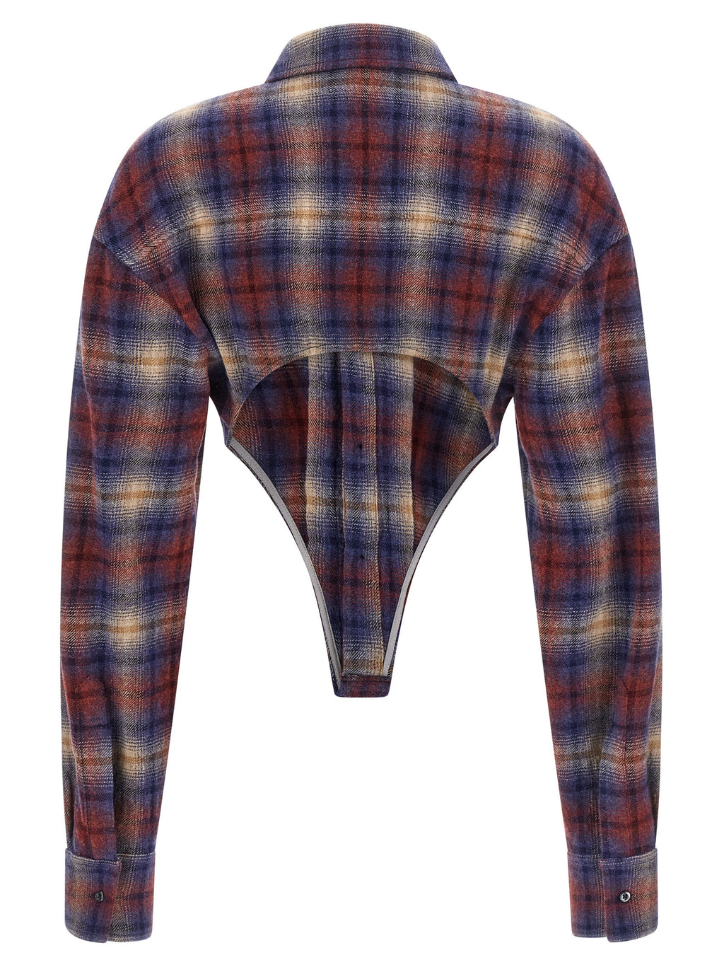 Dsquared2 Loop Check Wool Shirt