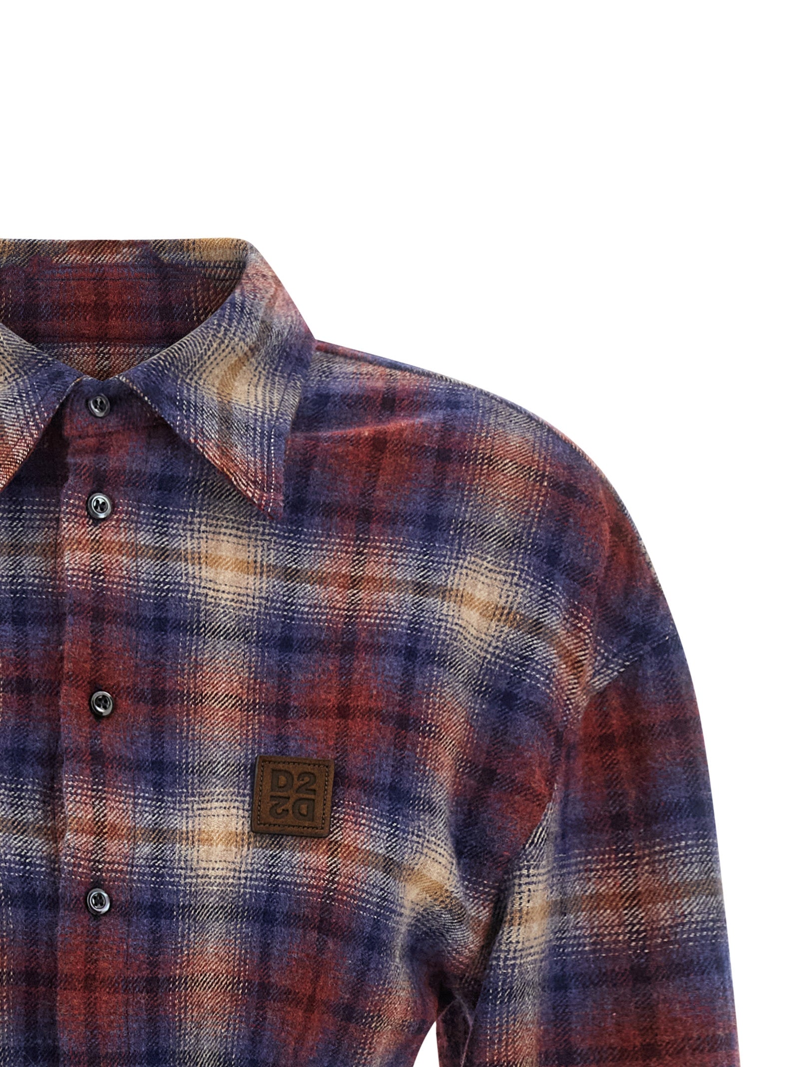 Dsquared2 Loop Check Wool Shirt