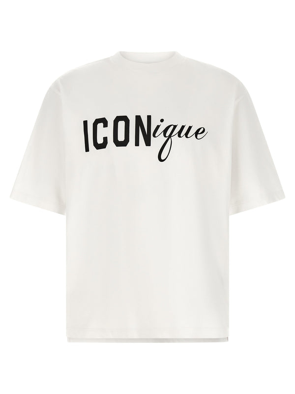 Dsquared2 Iconique Cotton Jersey Short Sleeve T-Shirt — Men's SS26 Dsquared2