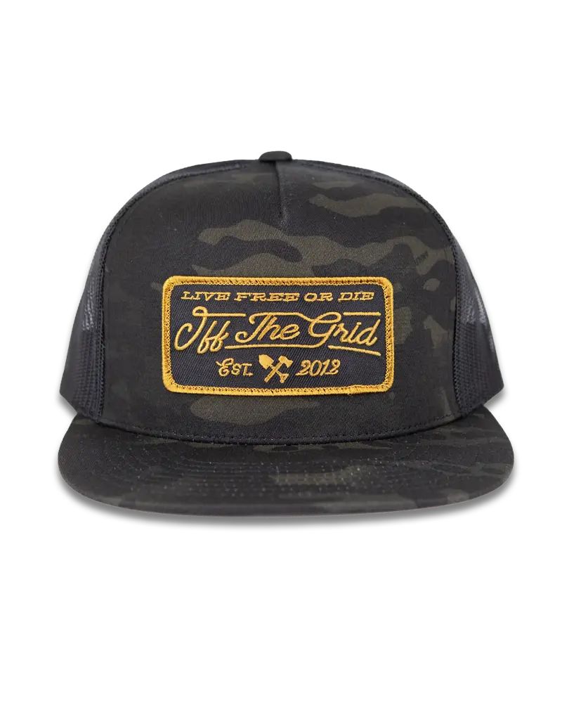Stamped Snapback Hat Off The Grid Surplus