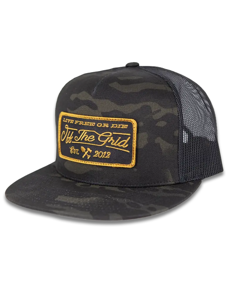 Stamped Snapback Hat Off The Grid Surplus