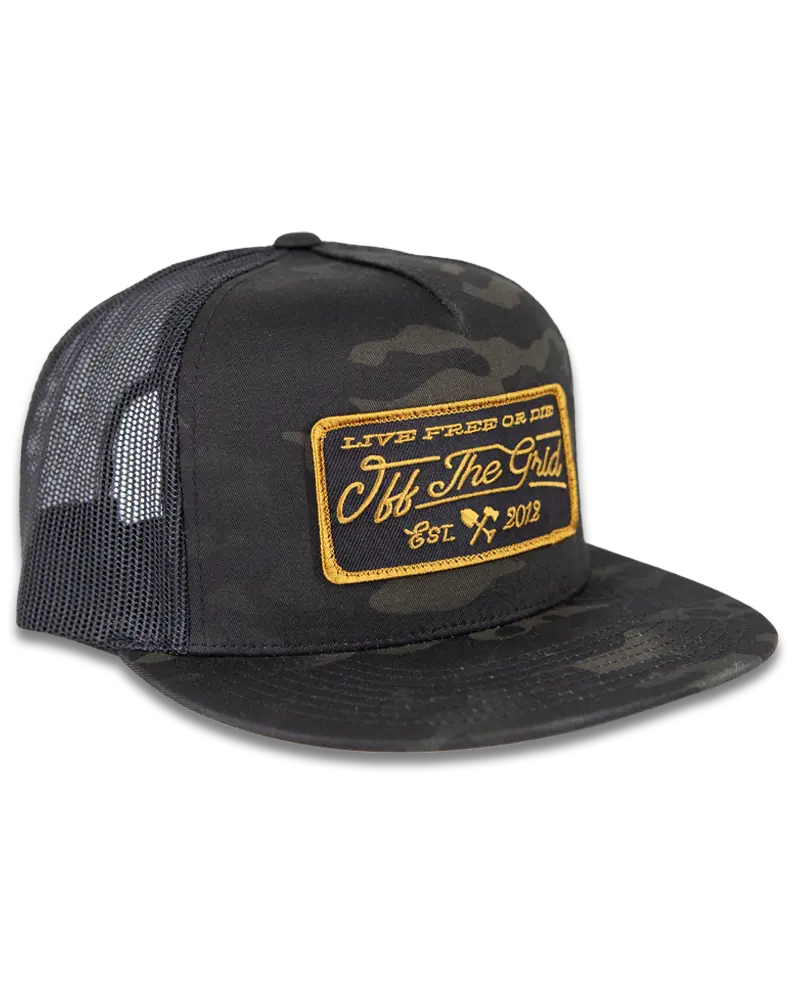 Stamped Snapback Hat Off The Grid Surplus