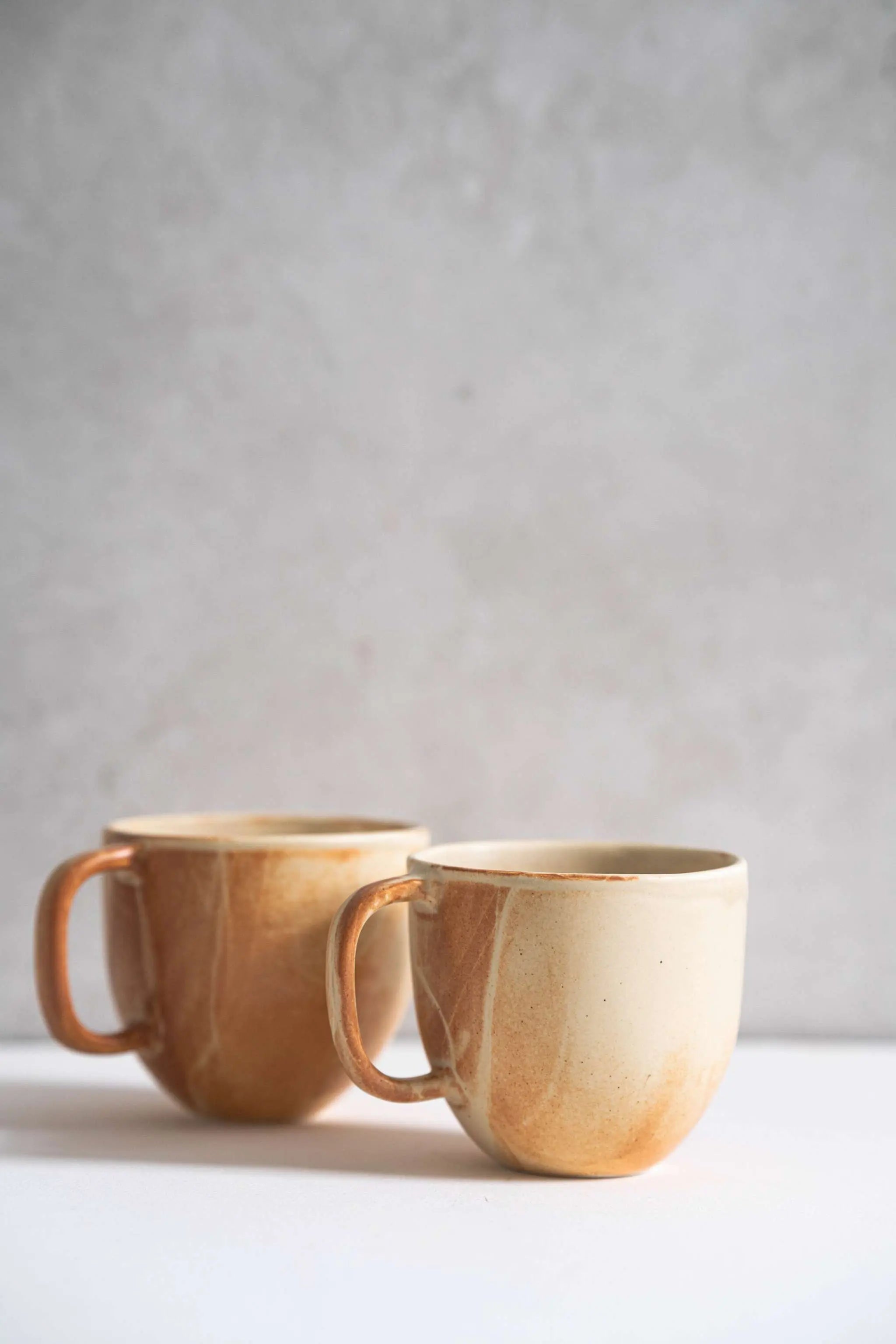 Stoneware Beige Coffee Mug CREATING COMFORT